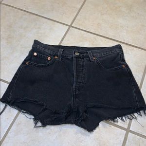 Levi 501 high-rise shorts
